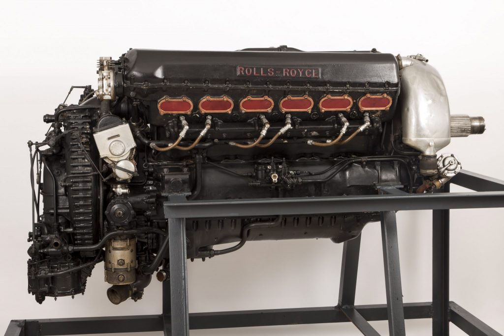 Rolls Royce Spitfire Airplane Engine