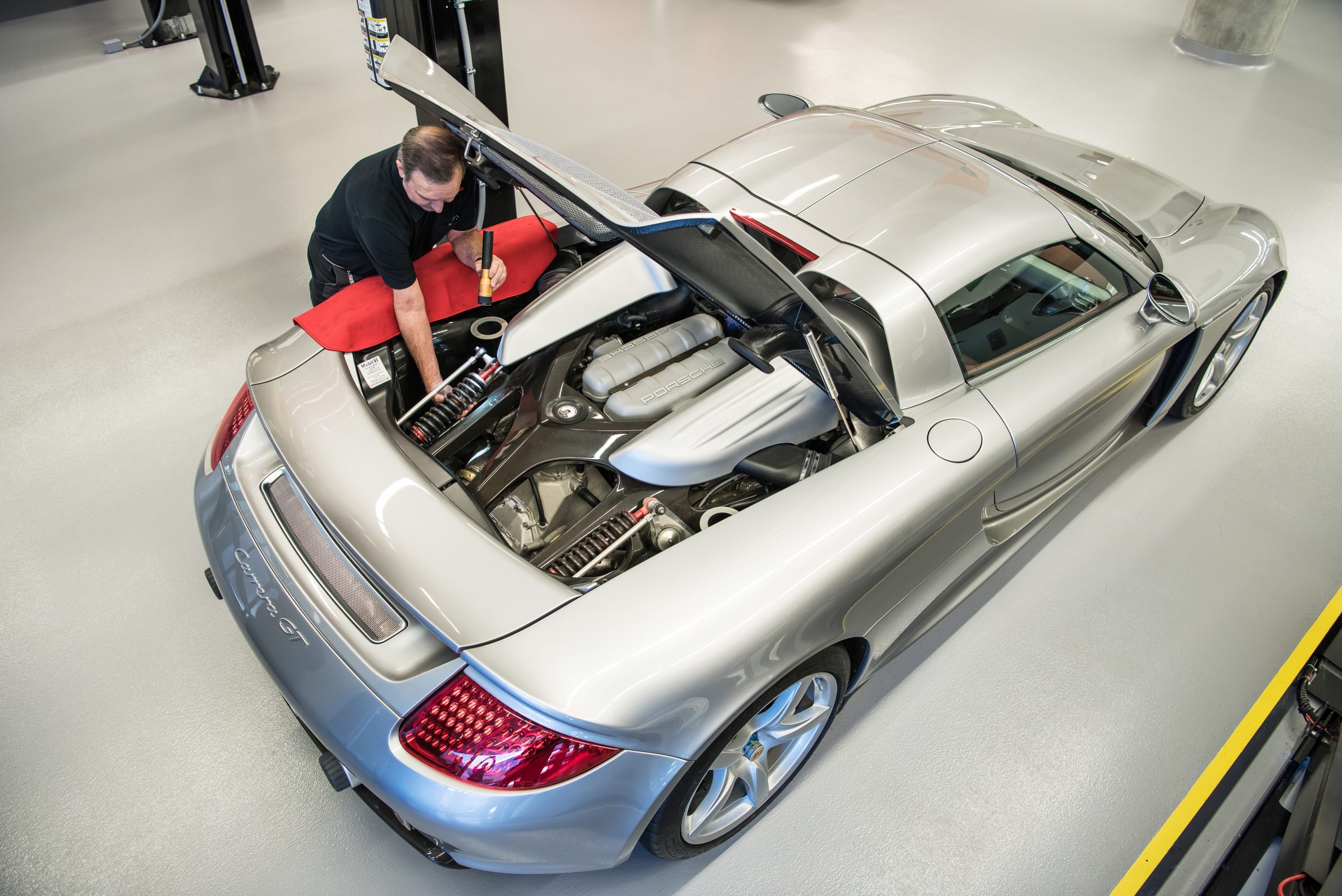 This 2004 Porsche Carrera GT has been taken apart and rebuilt 78 times