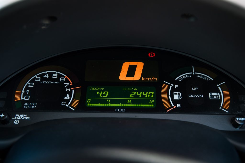 Honda Insight ZE1 instruments