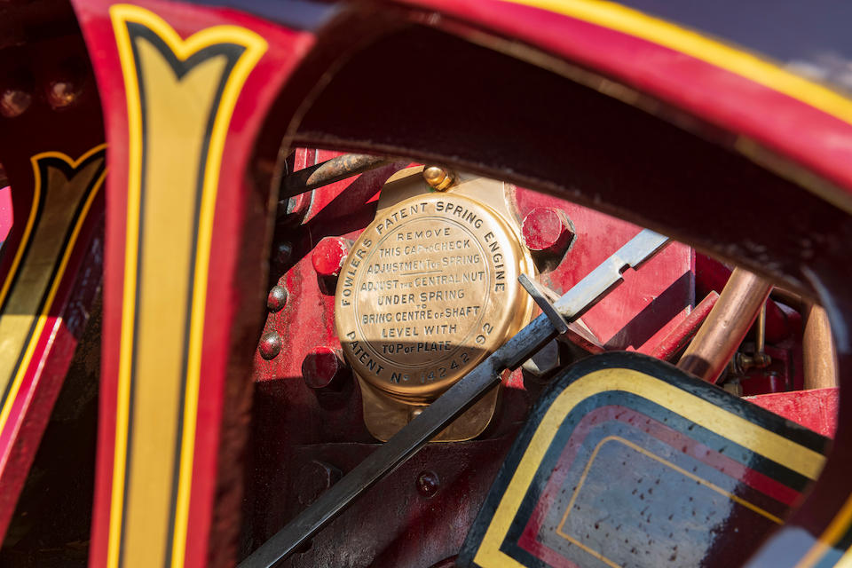 1932 Fowler 10hp B6 Super Lion plaque