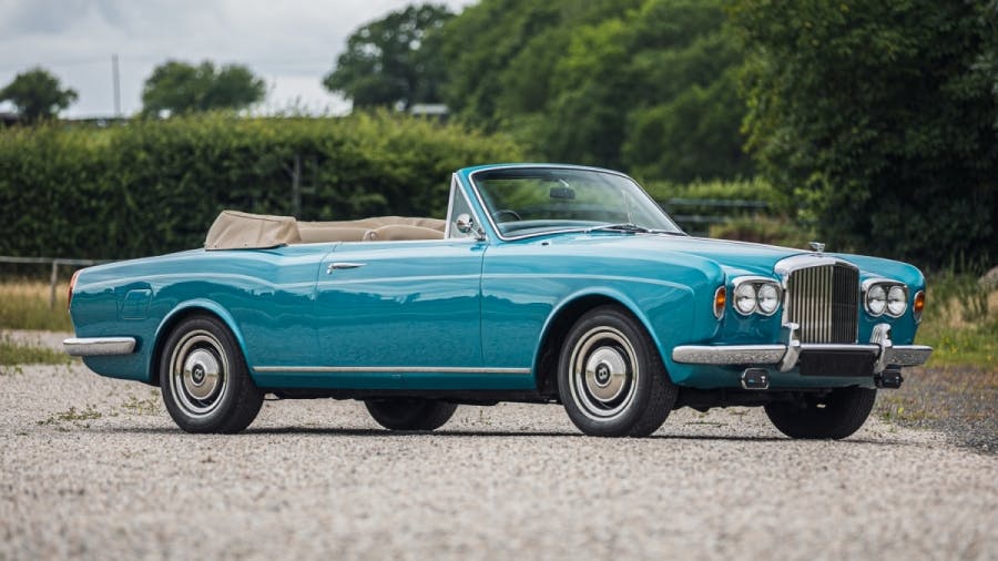 1972 Bentley Corniche sold for 155 per cent more than the Hagerty Price Guide