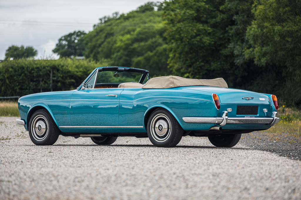 1972 Bentley Corniche sold for 155 per cent more than the Hagerty Price Guide