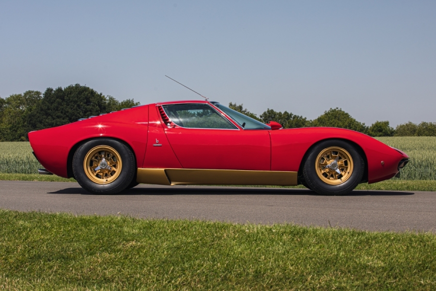 1972 Lamborghini Miura SV sold for 11 per cent over the Hagerty Price Guide