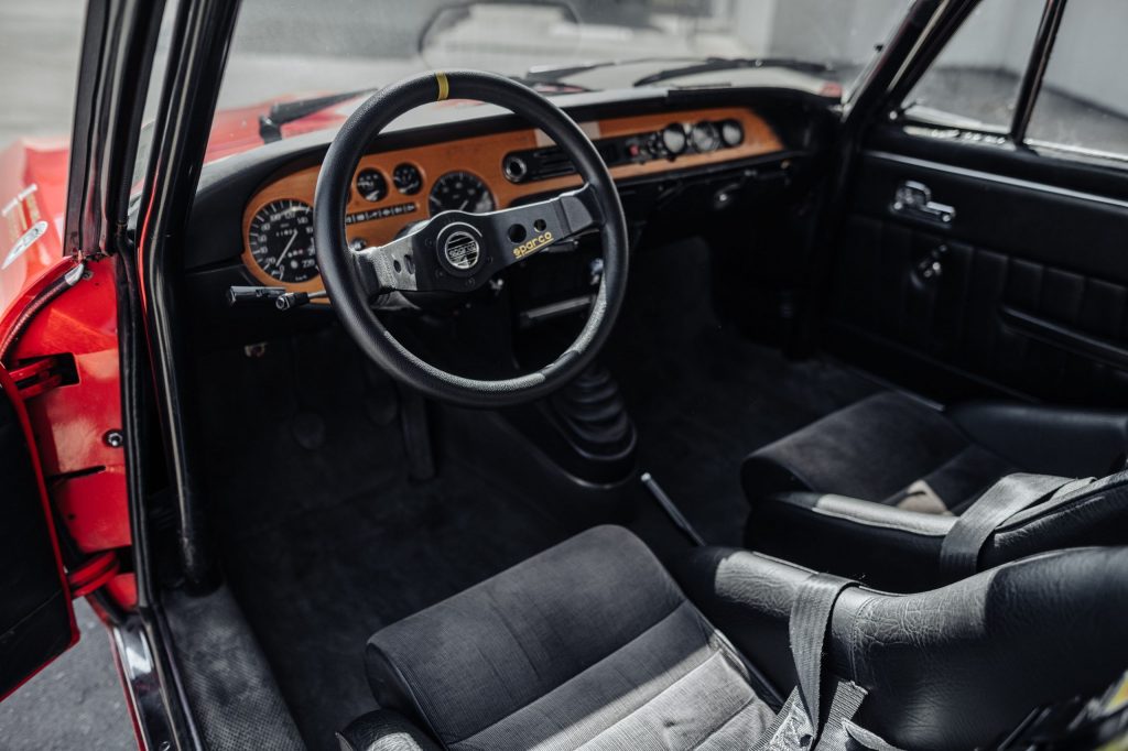 1972 Lancia Fulvia Coupe 1600 HF Series 2 “Fanalino” Interior