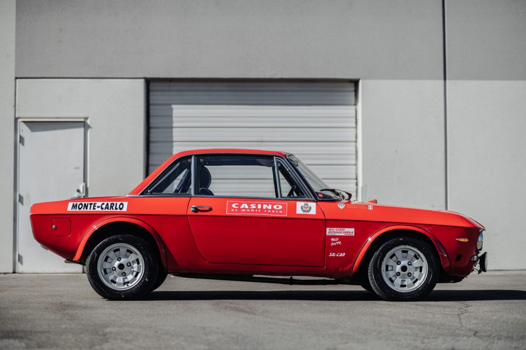 1972 Lancia Fulvia Coupe 1600 HF Series 2 “Fanalino” Side