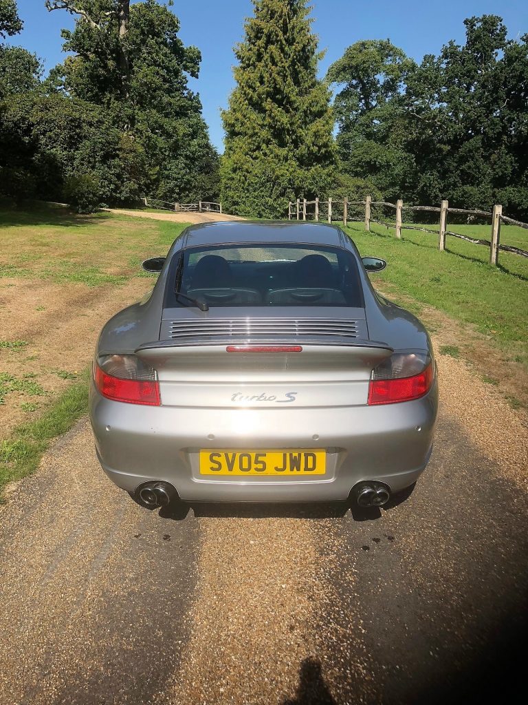 2005 Porsche 911 Turbo S rear