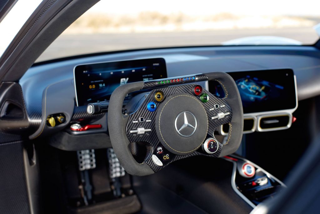 2021 Mercedes-AMG One steering wheel