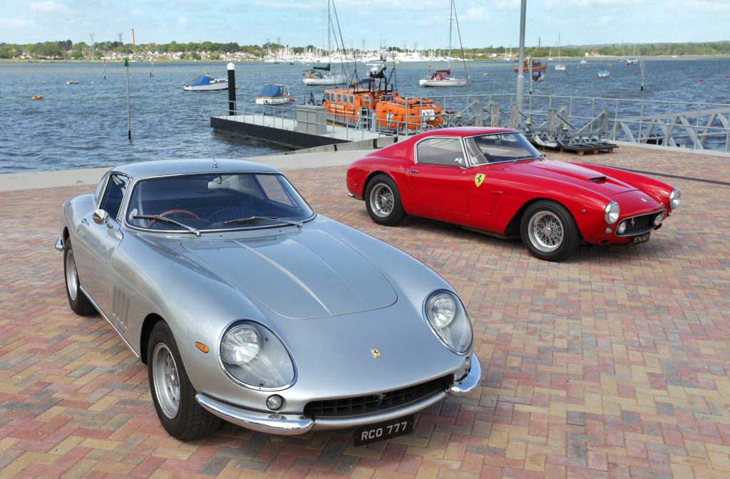 Ferrari 275GTB and 250GT SWB Ferrari RNLI legacy