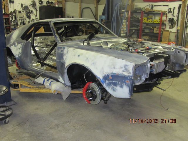 Never start with the bodywork when restoring a car