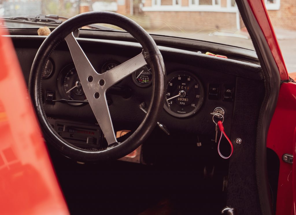 Unipower GT sports car interior