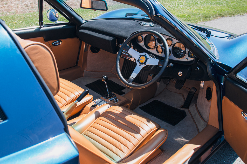 1973 Dino 246 GTS interior