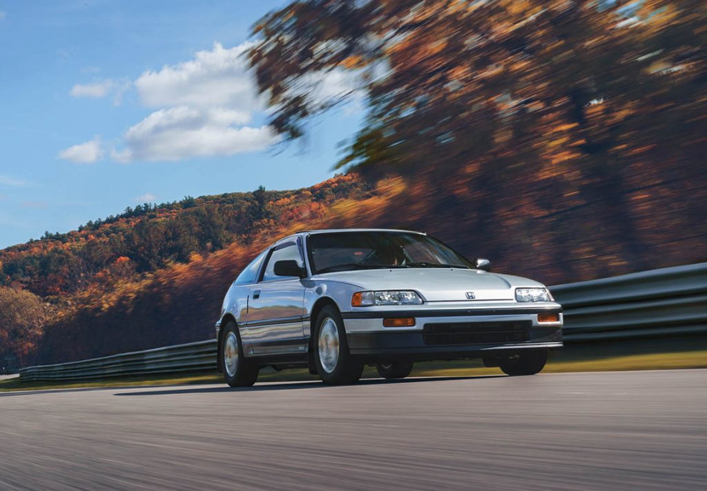 The CRX was the first Honda in Britain to feature VTEC