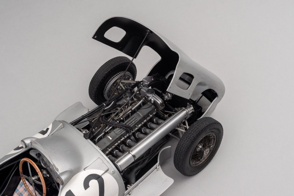 Stirling Moss Mercedes model engine