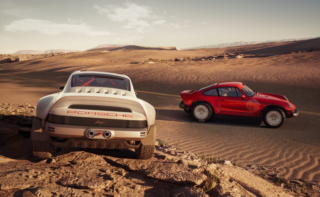 Porsche-911-Singer-ACS white and red