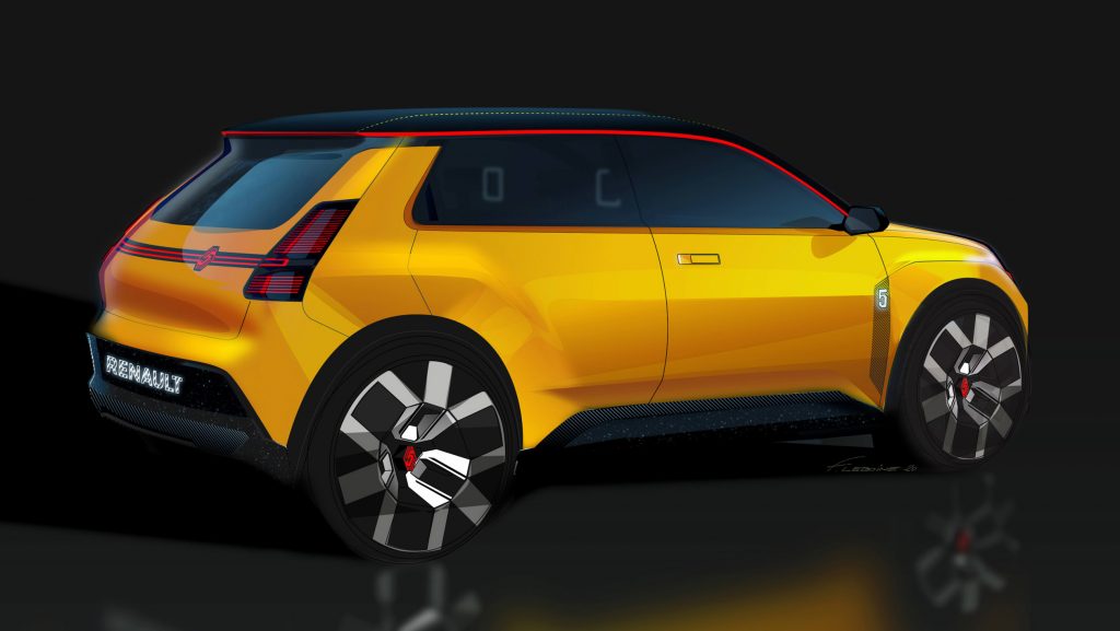 Renault 5 EV concept pictures