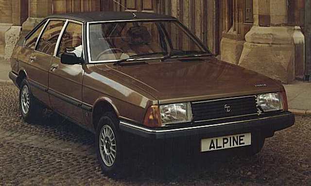 The Talbot Alpine was not a success