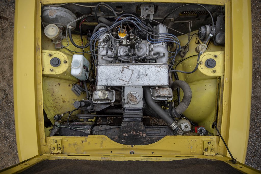 Triumph Stag engine bay