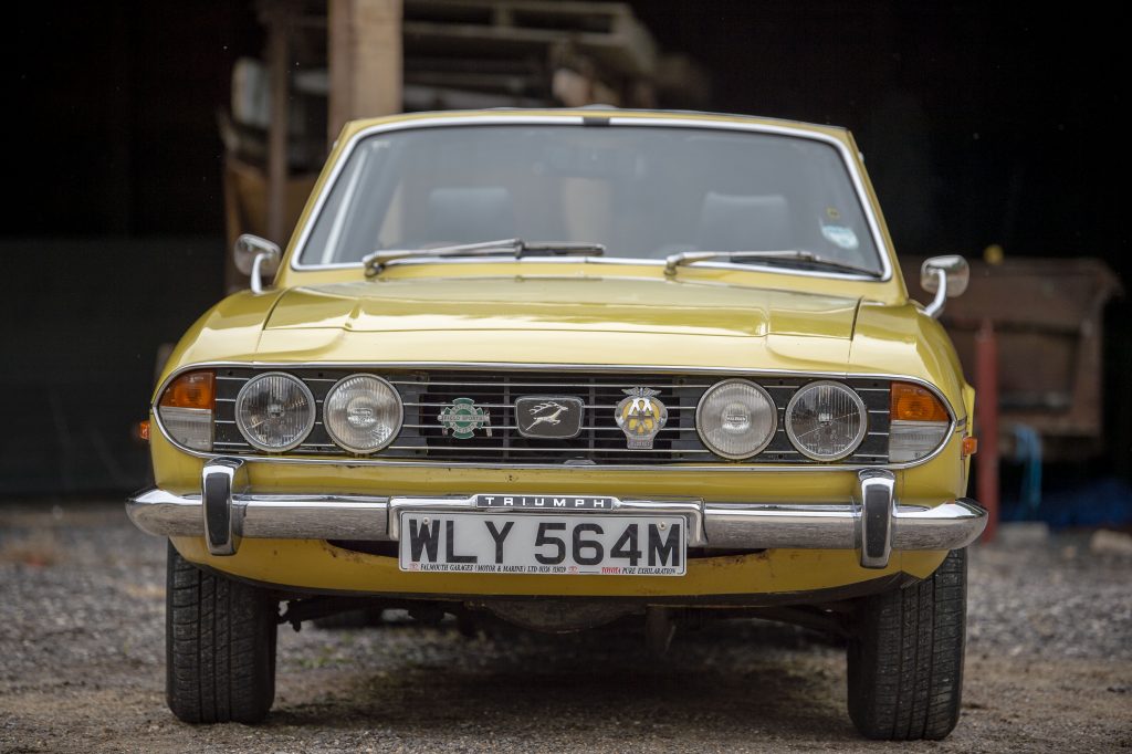 Triumph Stag front view