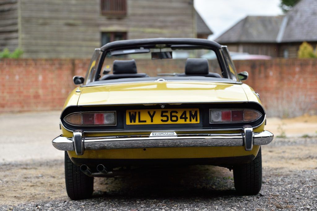 Triumph Stag rear view