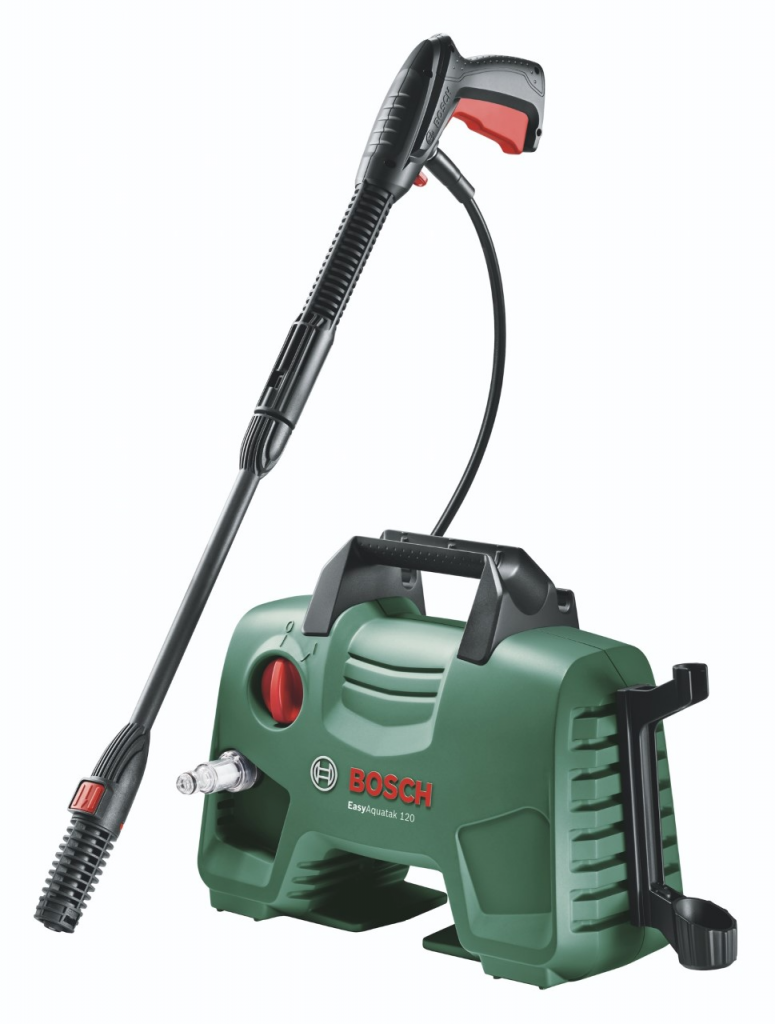 Bosch EasyAquatek 120 scored 5 out of 10 in our review of the best pressure washers of 20210_Hagerty