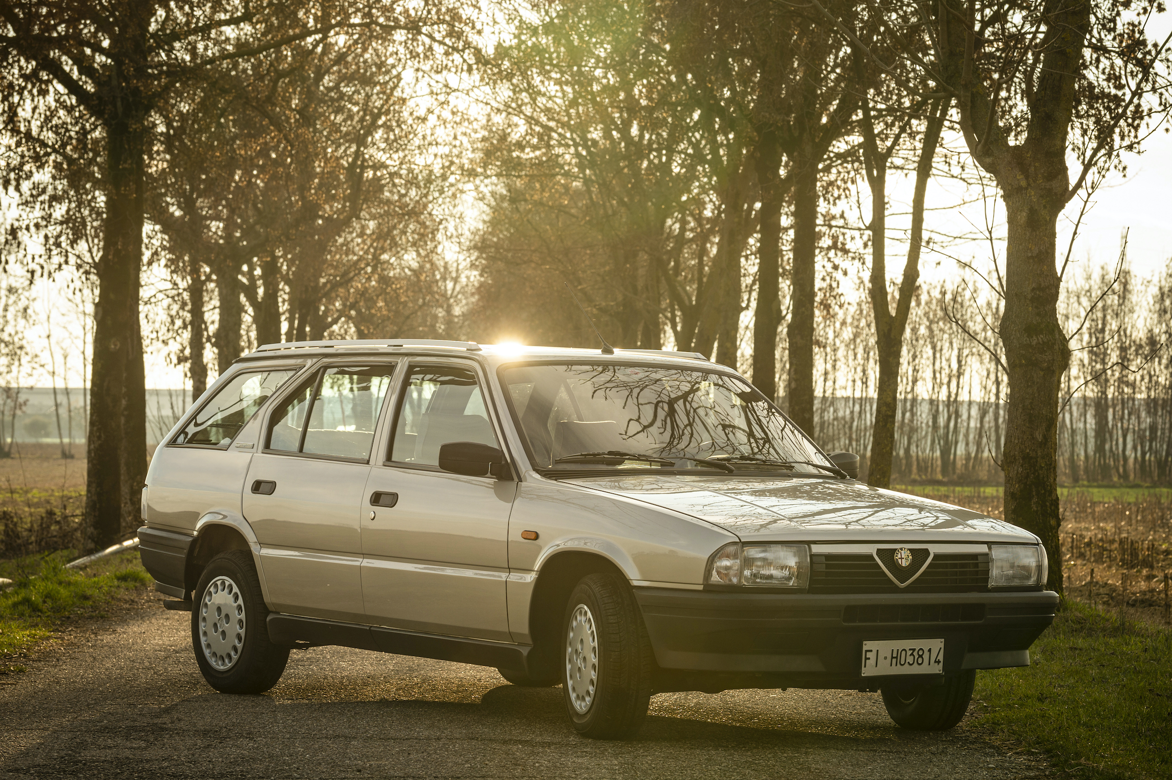 This Alfa 33 Sportwagon invites an alpine road trip