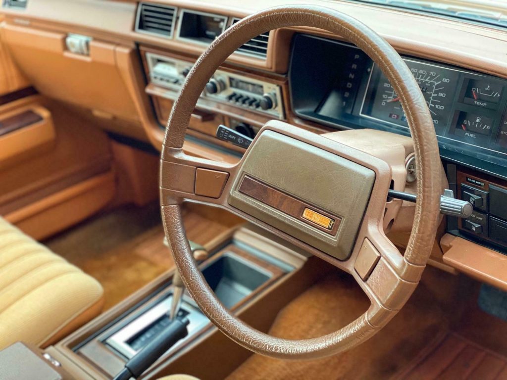 Datsun 280C estate interior