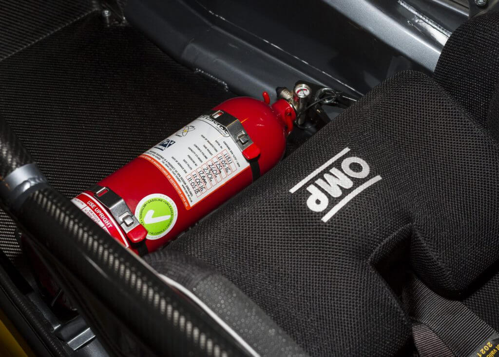 Give a car enthusiast a fire extinguisher for Valentine's Day