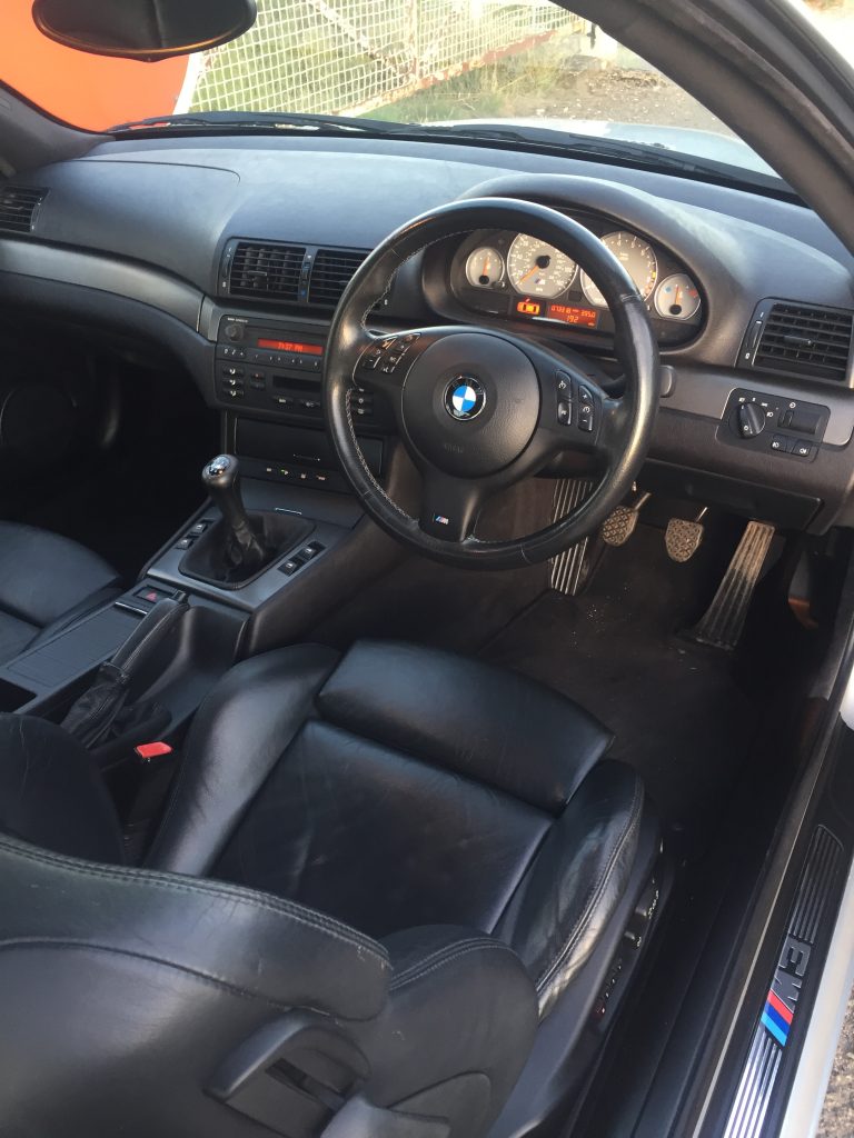 BMW M3 E46 interior