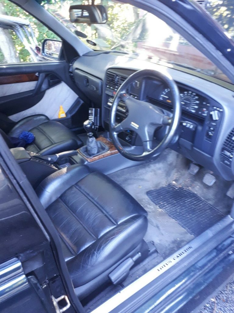 Lotus Carlton estate interior