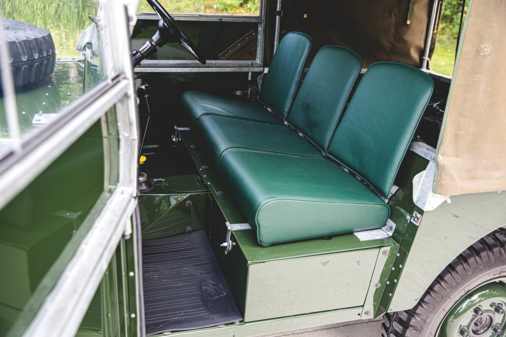 Land Rover Series 1 seats