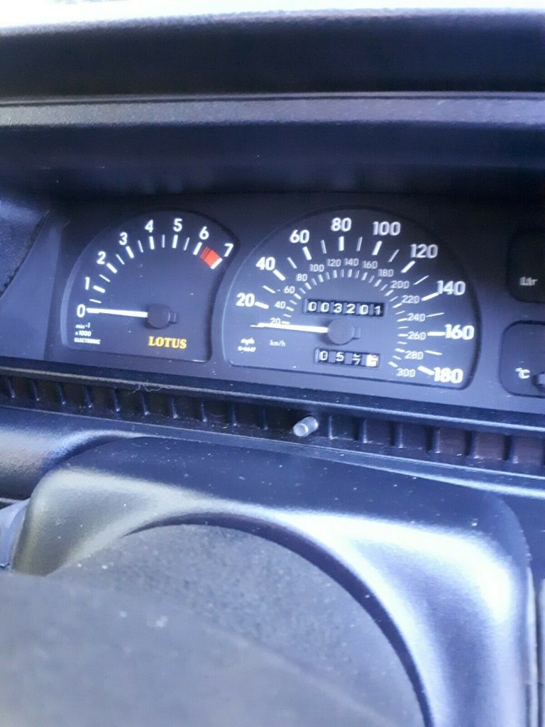 Lotus Carlton estate speedo