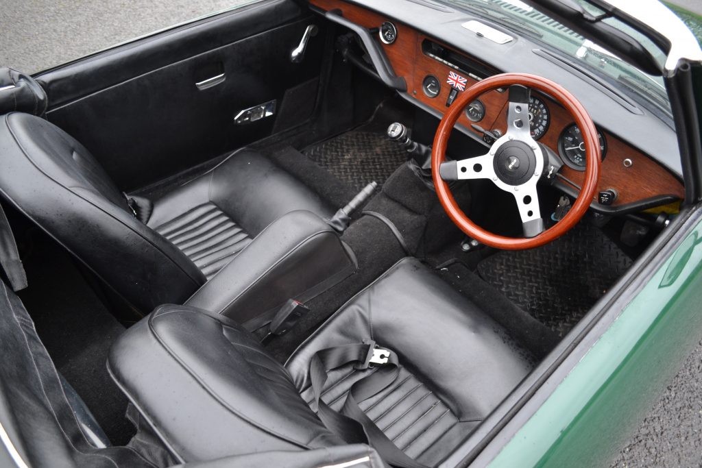 Triumph Spitfire interior