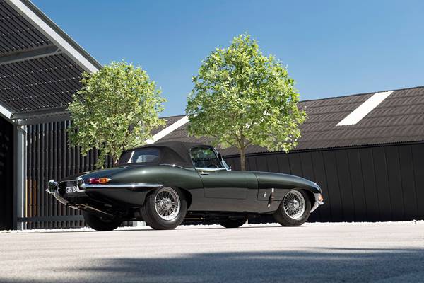 Jaguar E-Type ZP race car