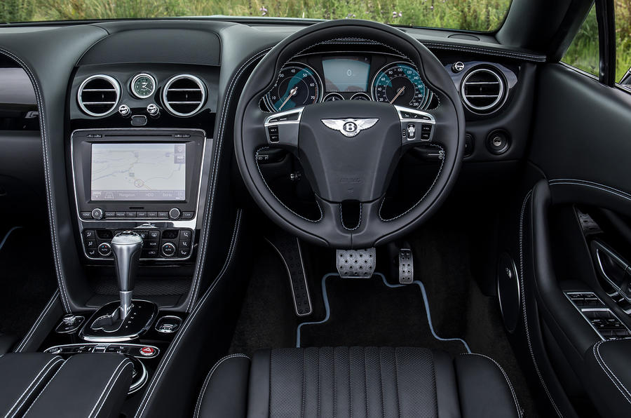 Bentley Continental GT V8S interior
