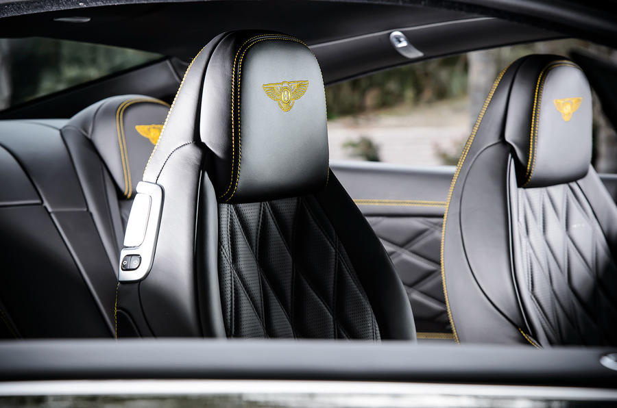 Bentley Continental GT V8S seats