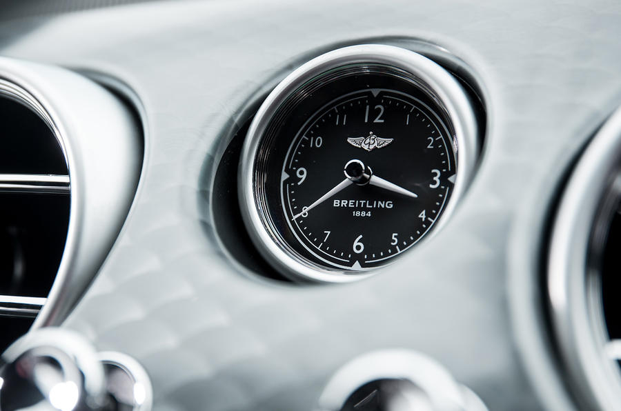 Bentley Continental GT V8S Breitling clock