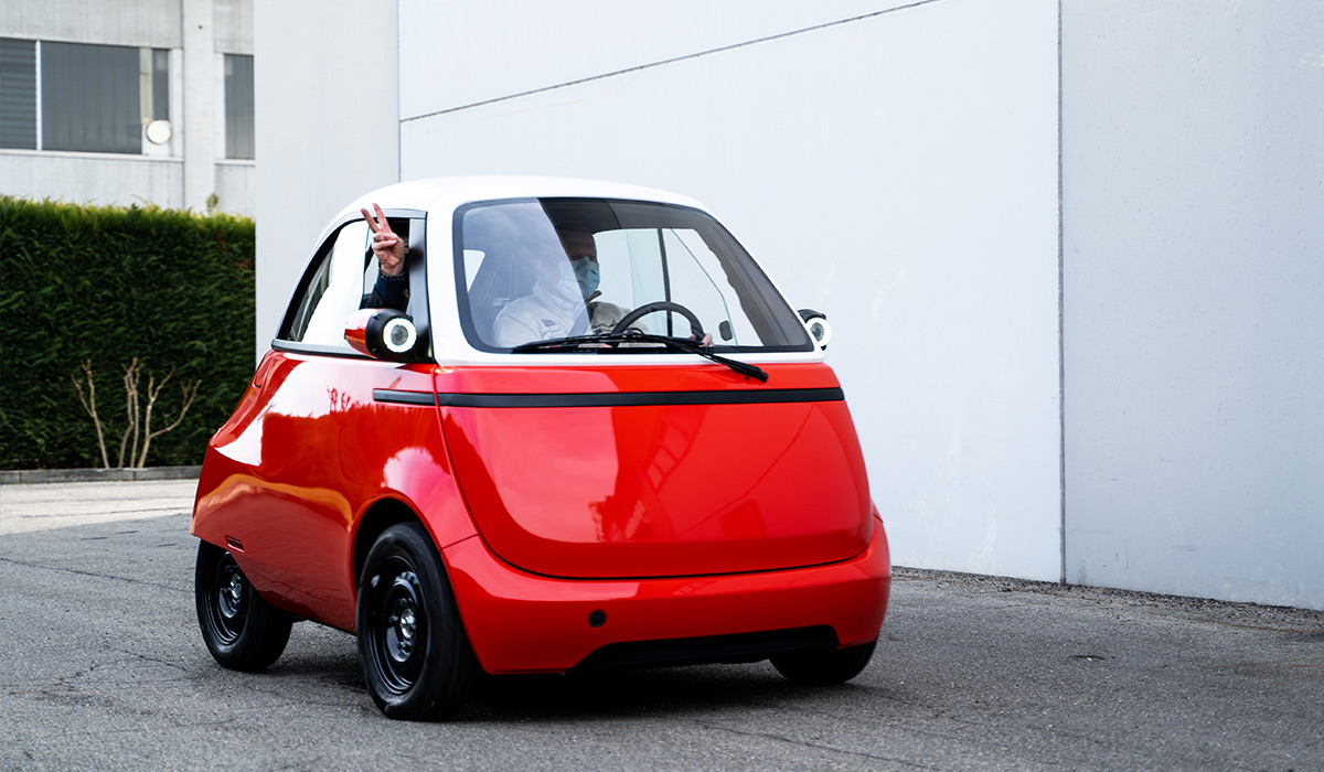 Micro scooter company’s modern-day Isetta gets ready to roll