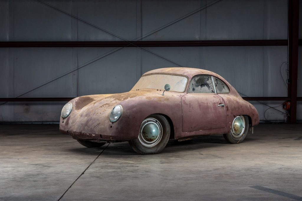 1953 Porsche 356 Coupe barn find