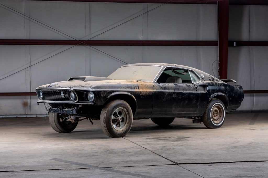 1969 Ford Mustang Boss 429 barn find