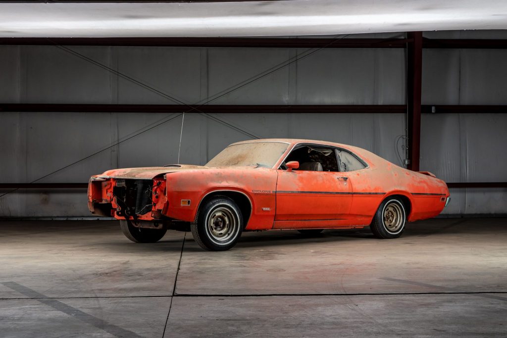 1970 Mercury Cyclone Spoiler barn find