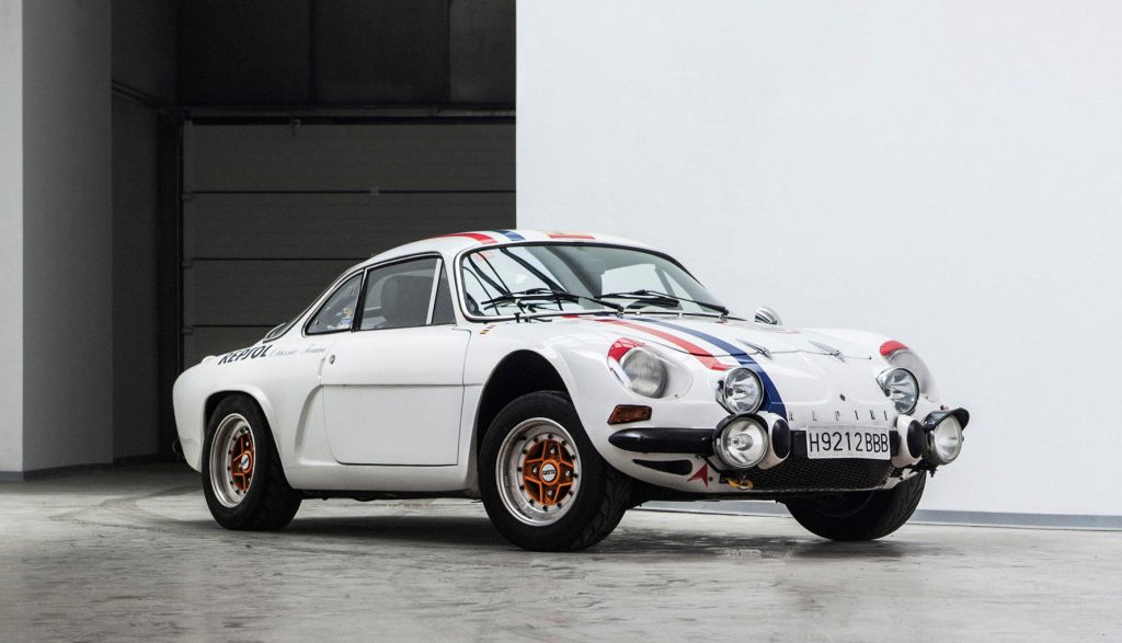 1976 Alpine A110 1600 SX Bonhams auction 2021