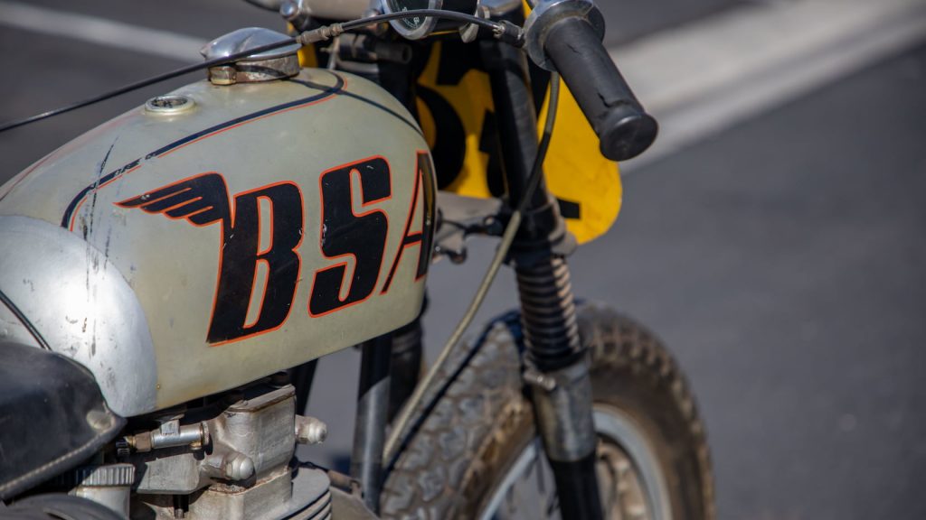 1966 BSA Gold Star dirt tracker