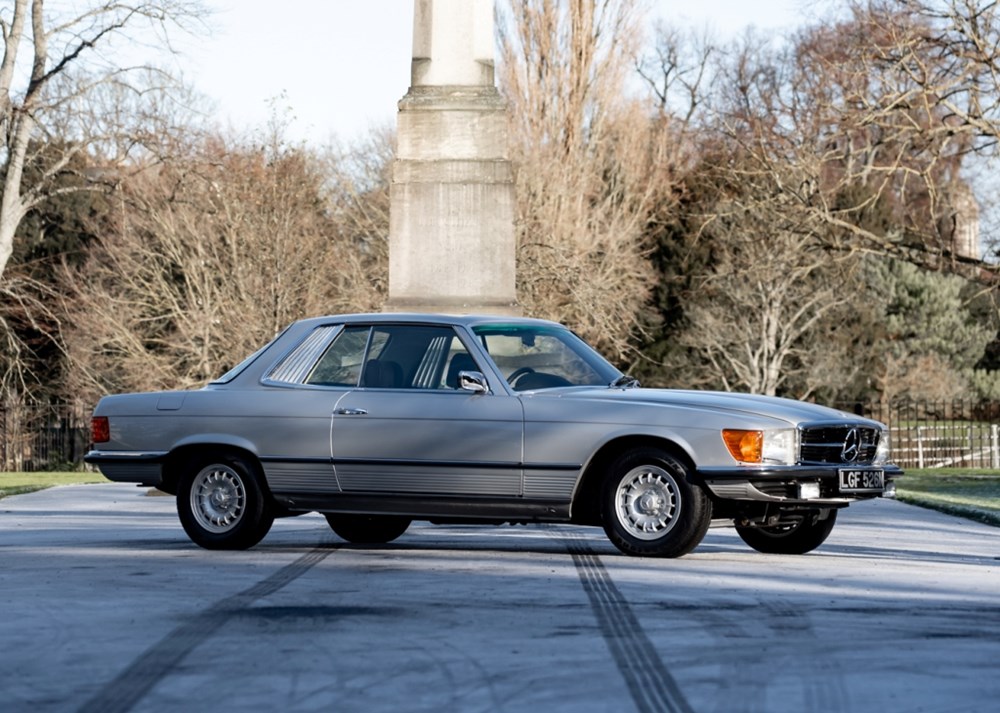 Mercedes 450 SLC for auction formerly owned by Peter Sellers