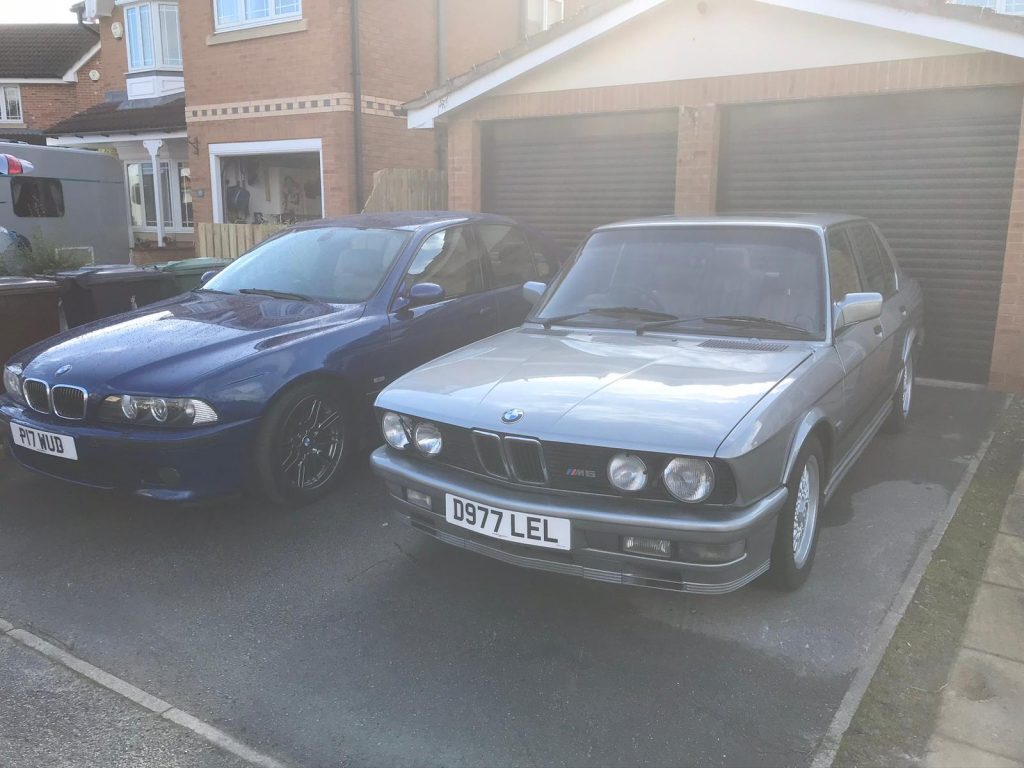 BMW M5 E28 and M5 E39