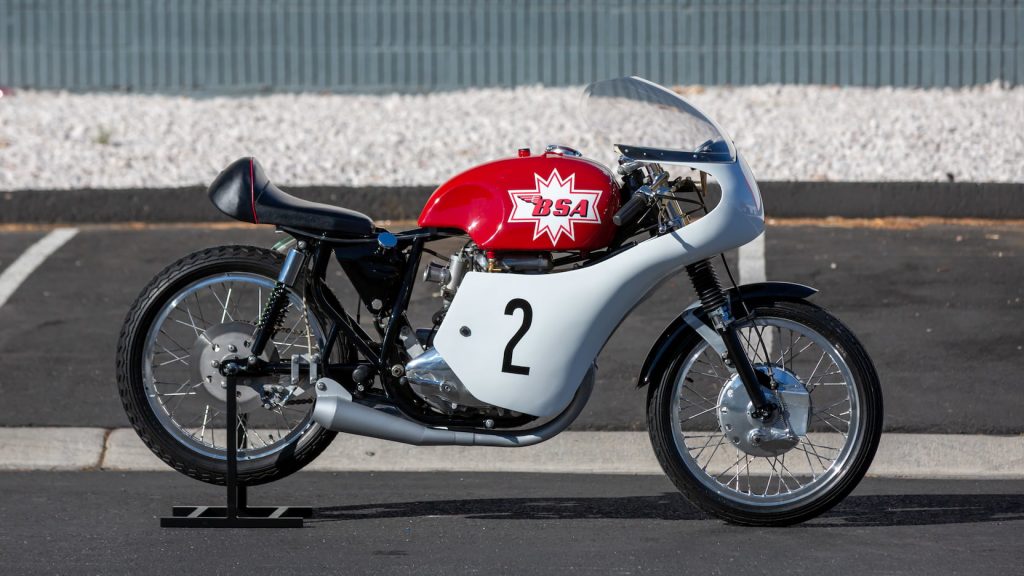 1966 BSA A5 road racer