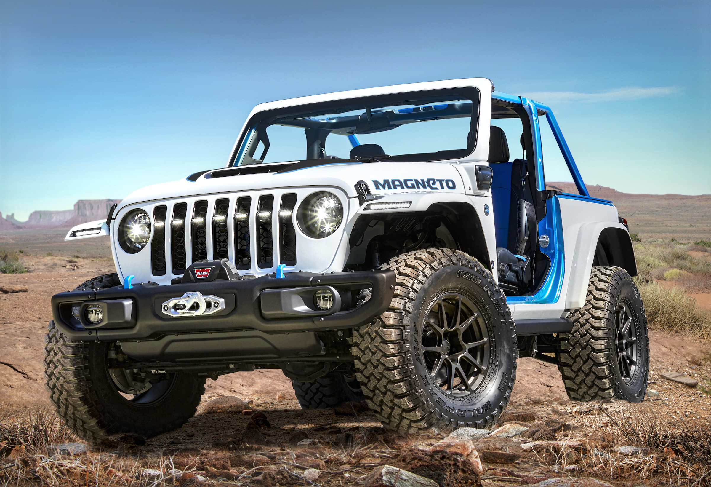 Jeep Magneto: The off-road EV with a manual gearbox