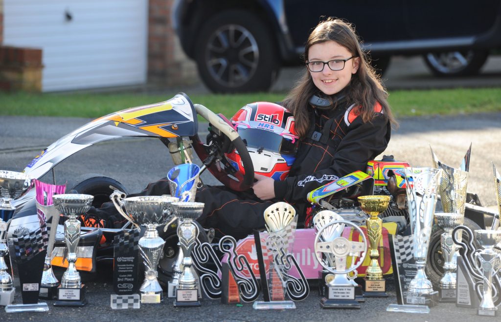 Catherine Potter: The 13-year old role model leading by example and winning on track