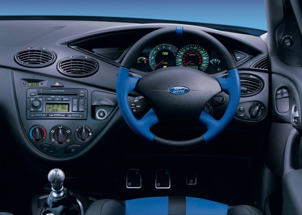 Ford Focus RS Mk1 interior