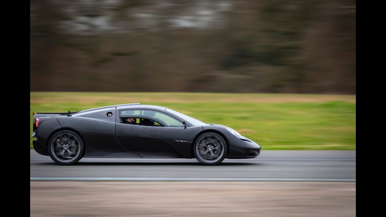 Watch Gordon Murray's first drive of the T.50 supercar