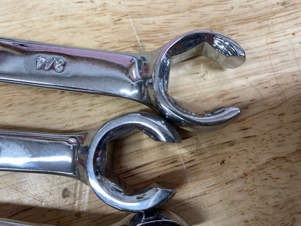 Flare nut wrenches